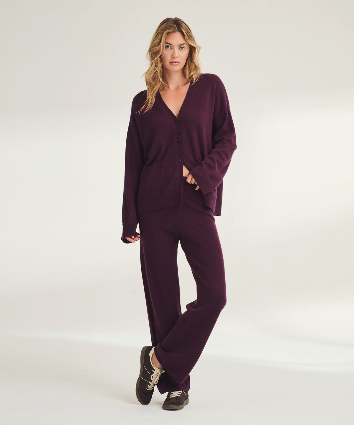 Signature Cashmere Boxy Cardigan