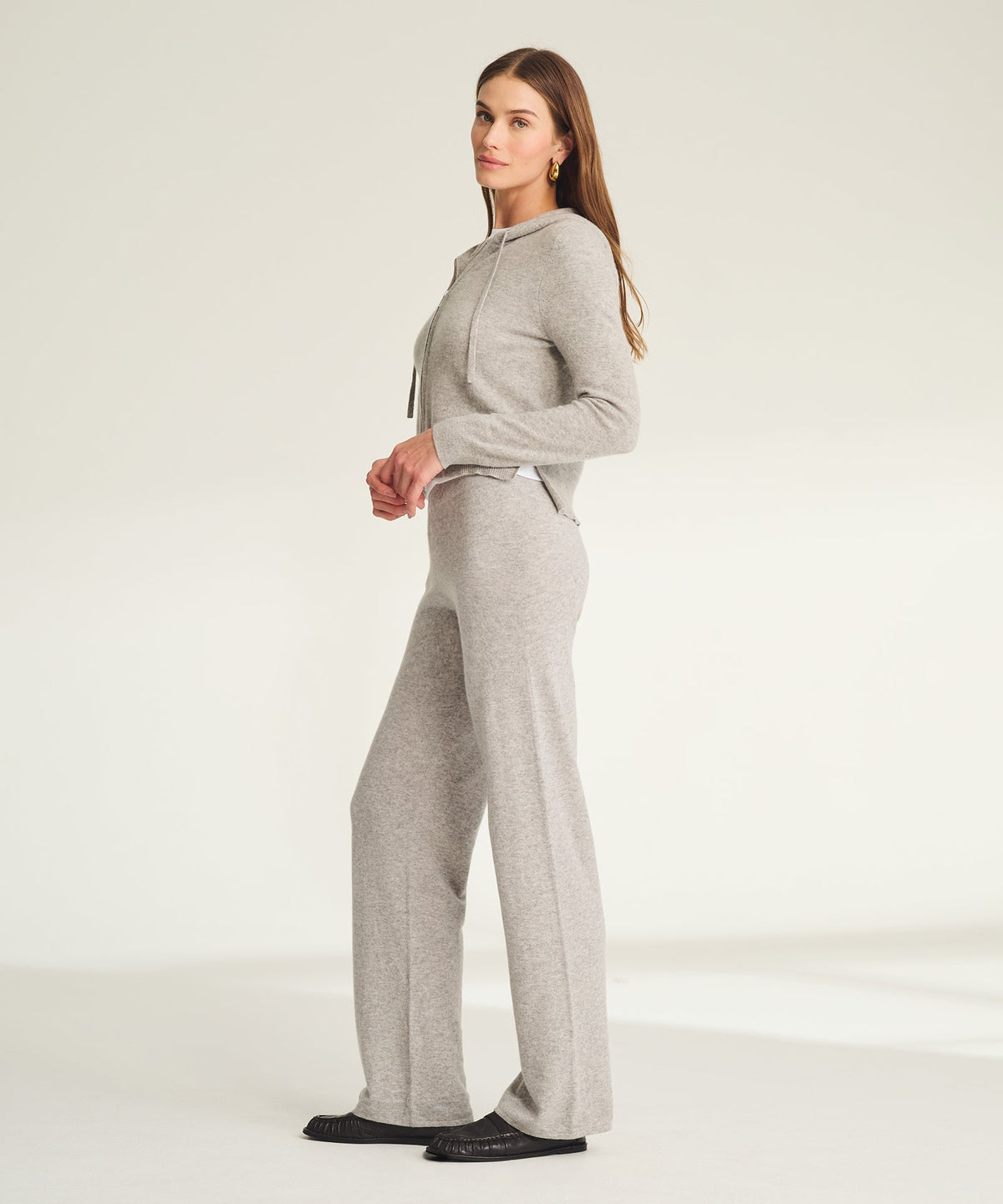 Signature Cashmere Straight Leg Pant