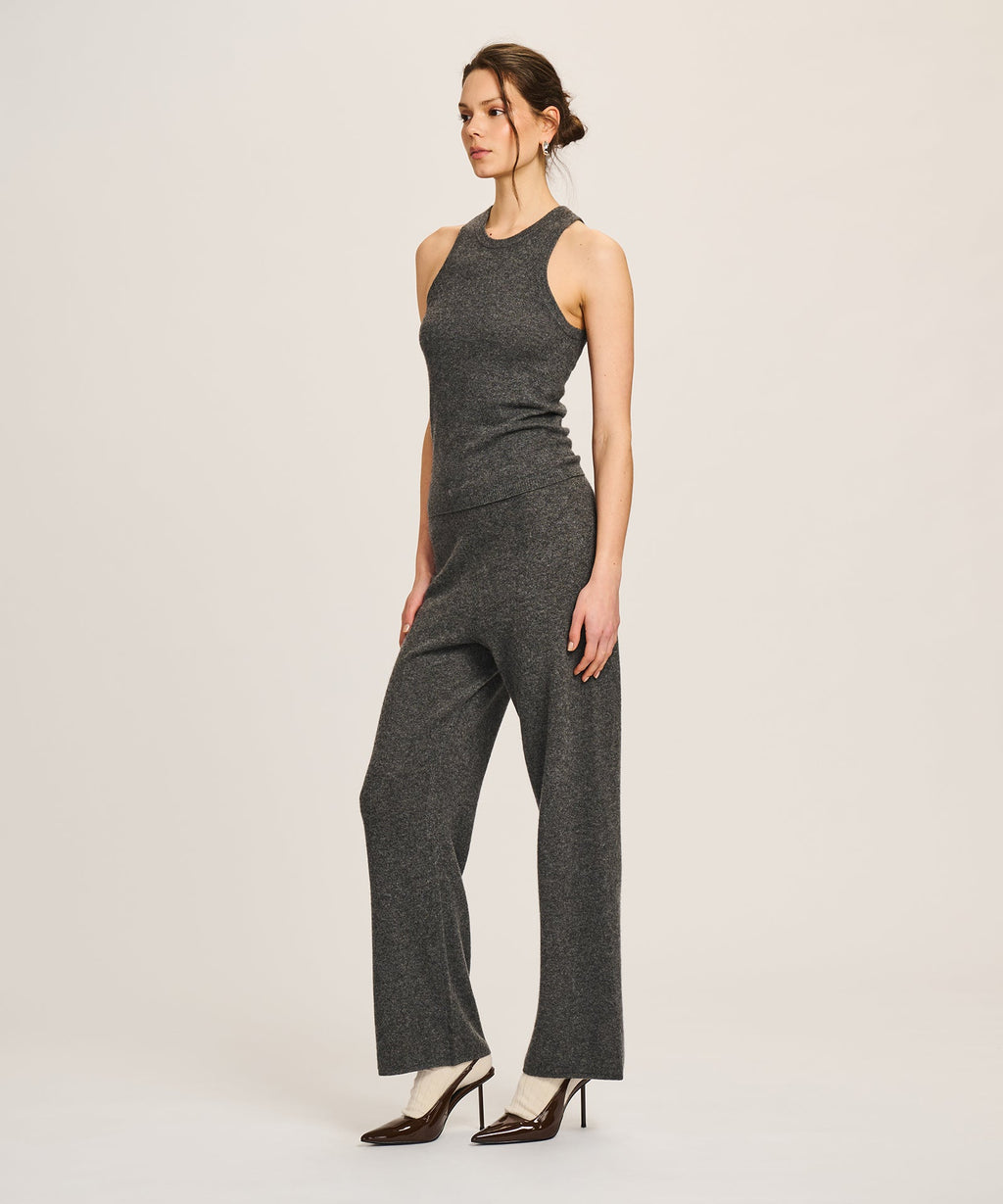Signature Cashmere Straight Leg Pant