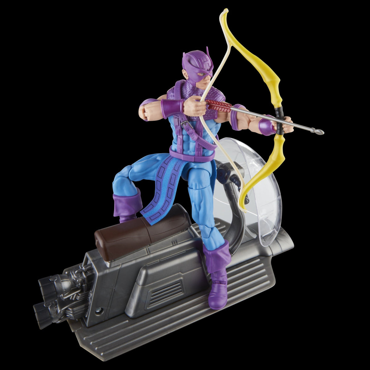 AVENGERS 60TH ANN LEGENDS HAWKEYE W/SKY CYCLE