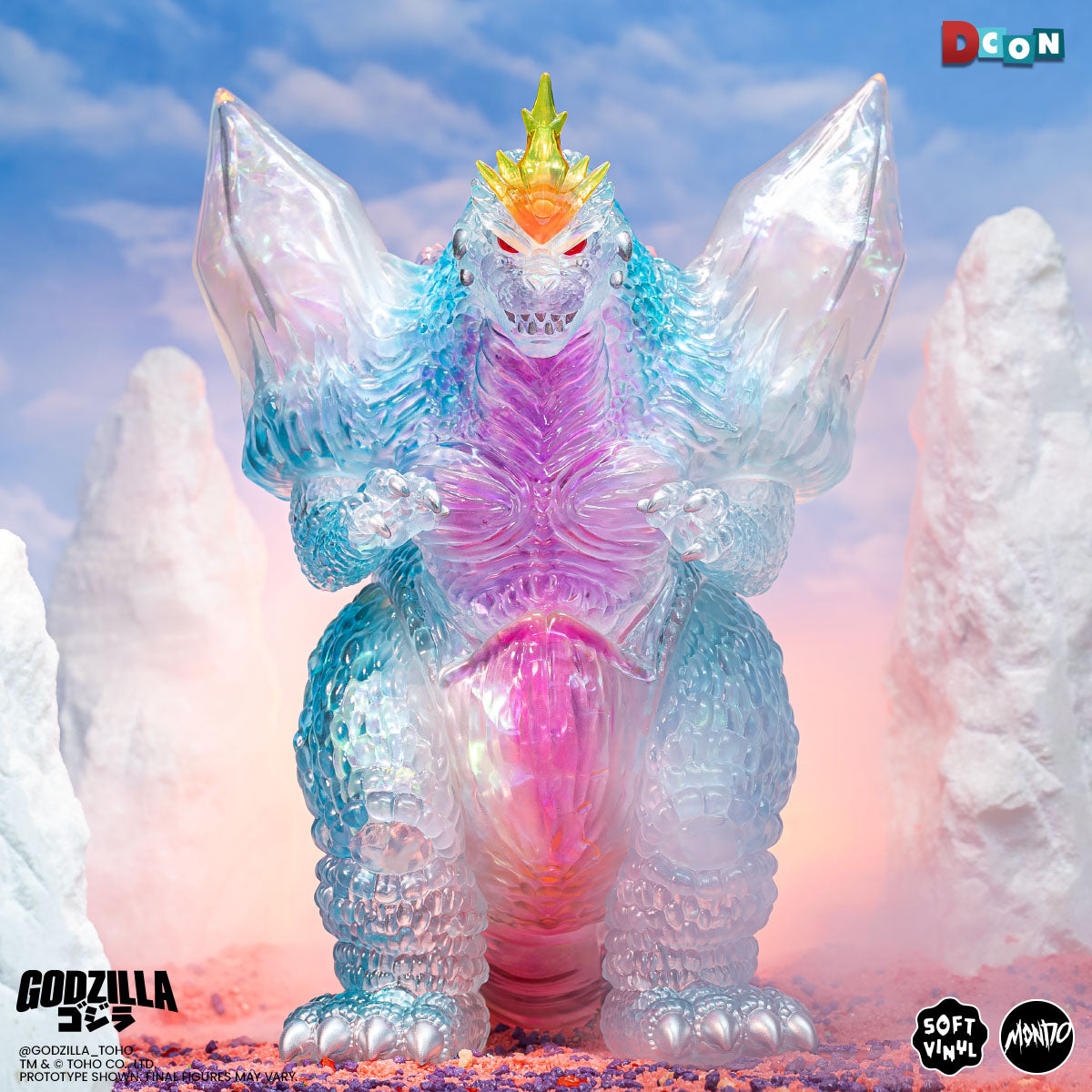 SpaceGodzilla Soft Vinyl - Galaxy Variant