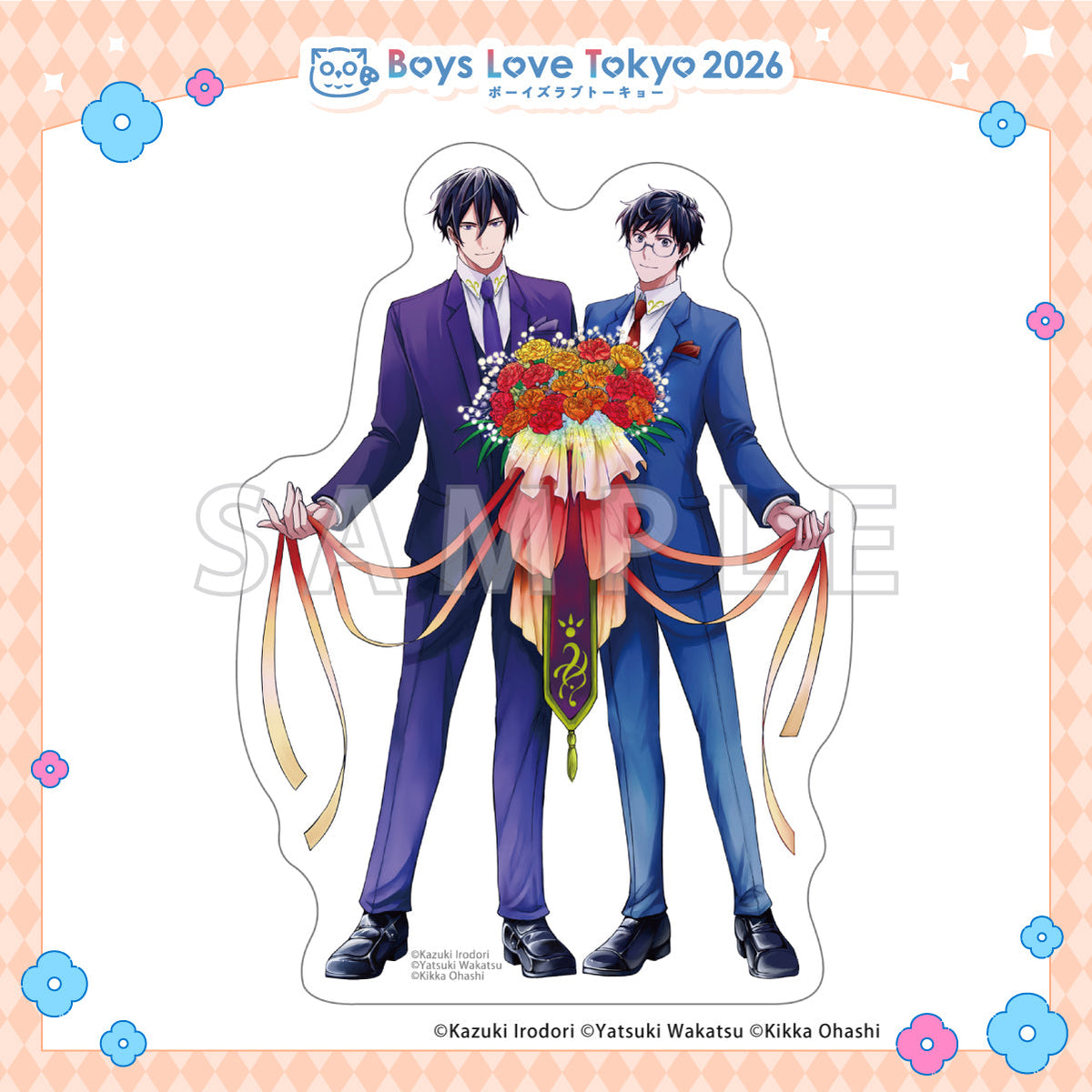[Special Bundle] Boys Love Tokyo 2026 - Die-Cut Stickers 6 piece Set (Random)
