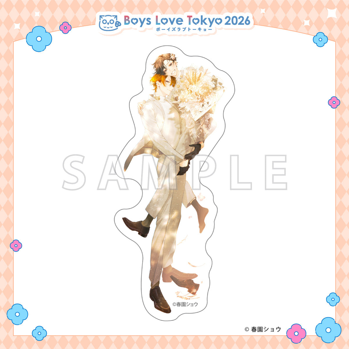 [Special Bundle] Boys Love Tokyo 2026 - Die-Cut Stickers 6 piece Set (Random)