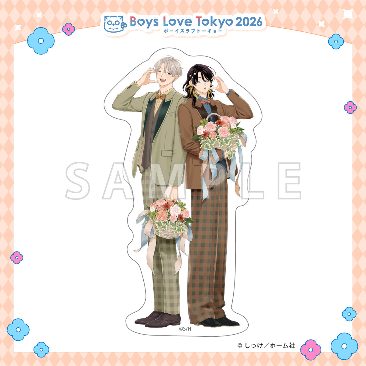 [Special Bundle] Boys Love Tokyo 2026 - Die-Cut Stickers 6 piece Set (Random)