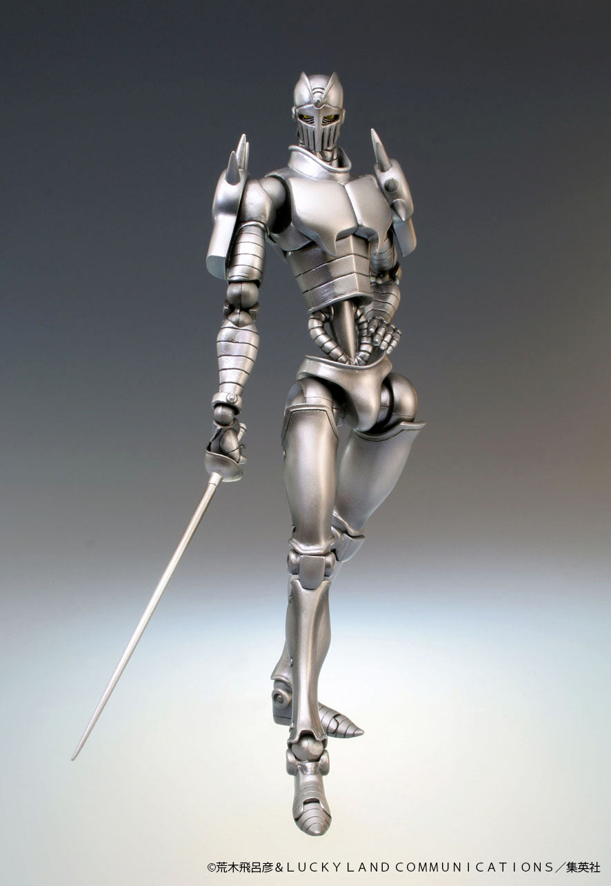 [Special Bundle] Jojo's Bizarre Adventure Part 3 Super Action Statue Figure - J.P Polnareff And Silver Chariot Duo Set [Pre-Order Apr 2027]