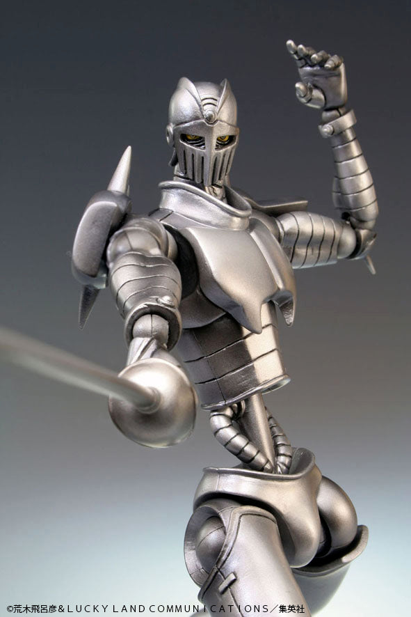 [Special Bundle] Jojo's Bizarre Adventure Part 3 Super Action Statue Figure - J.P Polnareff And Silver Chariot Duo Set [Pre-Order Apr 2027]