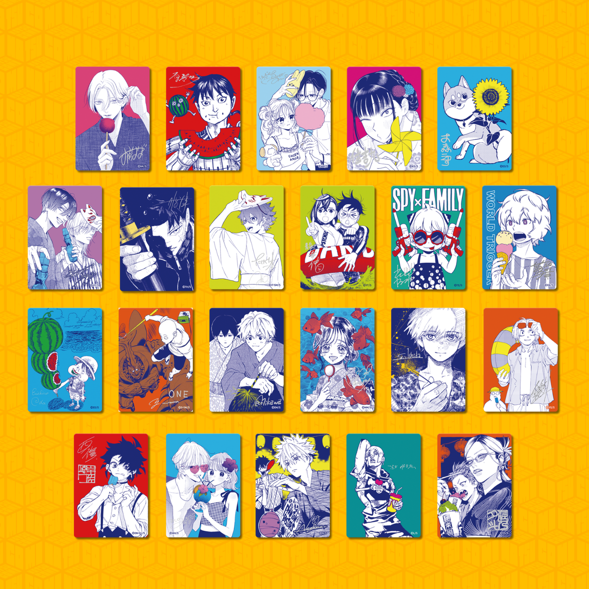 [Special Bundle] Natsucomi 2026 Metallic Card Complete Set Of 22 Cards