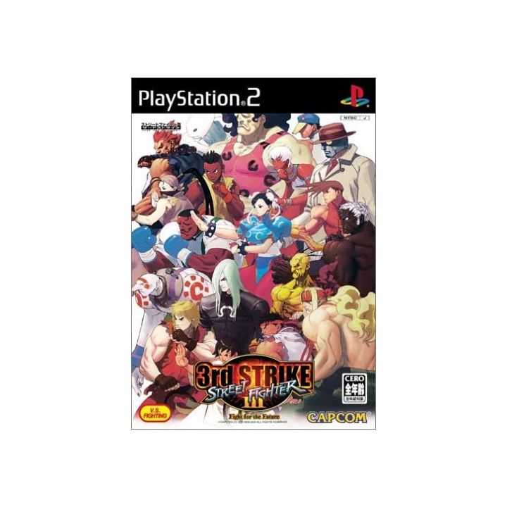 [USED JAPAN] Street Fighter III 3rd Strike Fight for the Future PS2 [SF3S02]