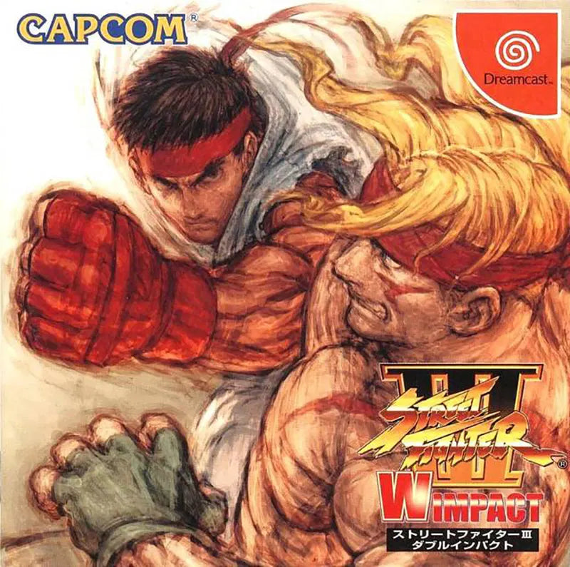 [USED JAPAN] Street Fighter III W Impact Dreamcast [SF3W1]