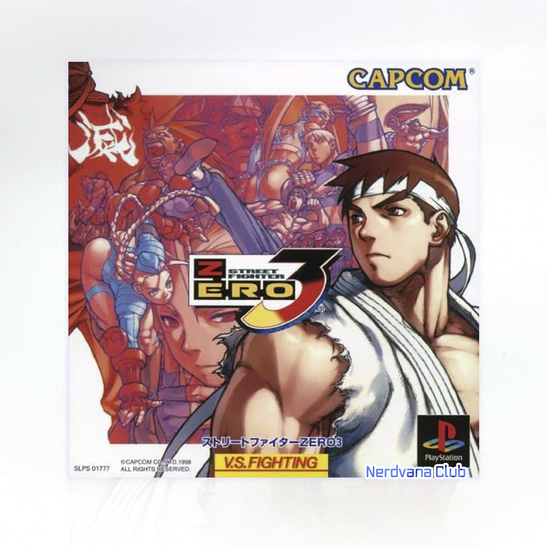 [USED JAPAN] Street Fighter ZERO 3 Playstation [SFZ3 01]