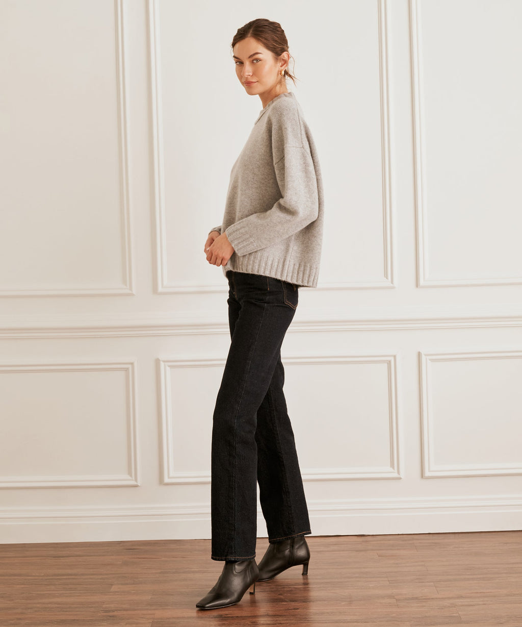 Super Luxe Cashmere Crewneck Sweater
