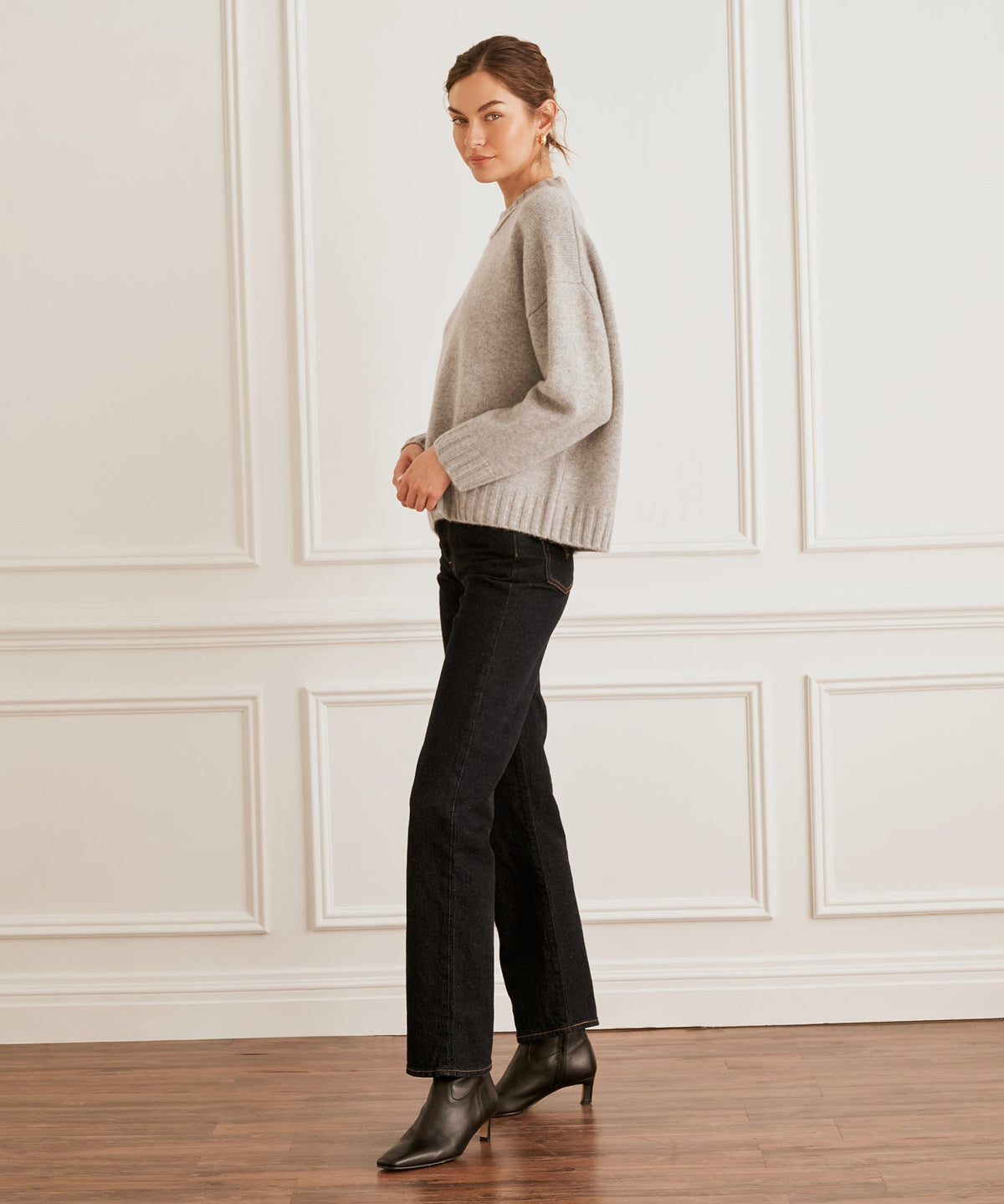 Super Luxe Cashmere Crewneck Sweater