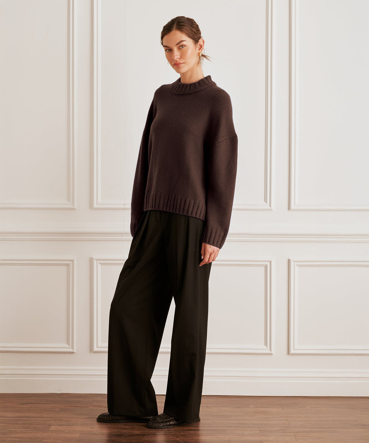 Super Luxe Cashmere Crewneck Sweater