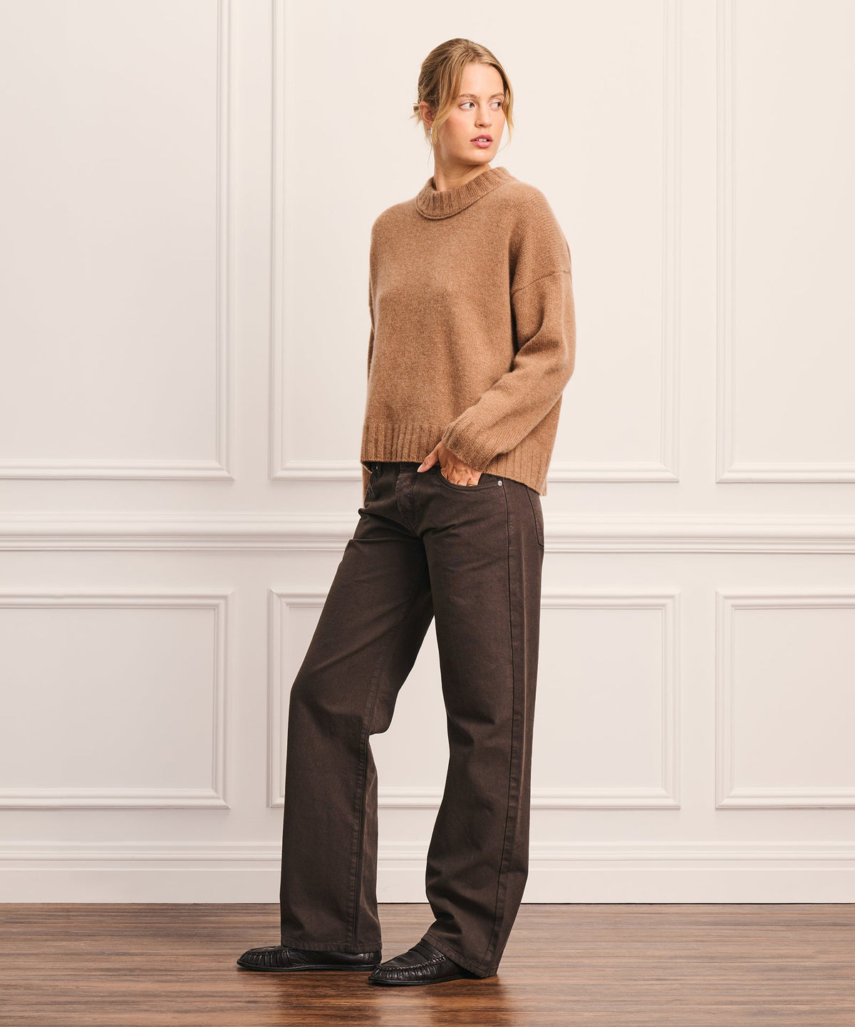 Super Luxe Cashmere Crewneck Sweater