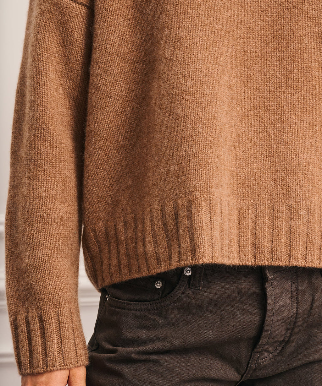 Super Luxe Cashmere Crewneck Sweater