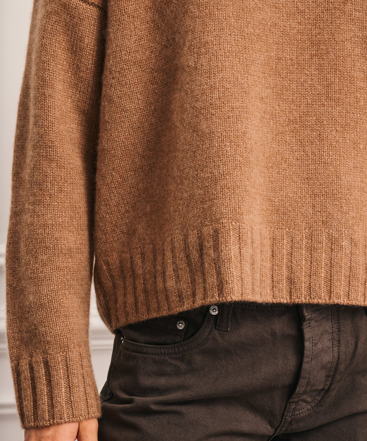 Super Luxe Cashmere Crewneck Sweater
