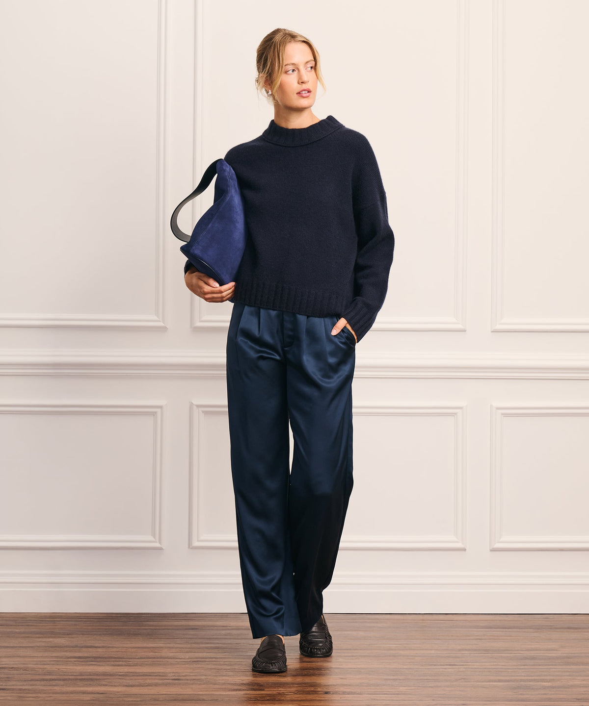 Super Luxe Cashmere Crewneck Sweater