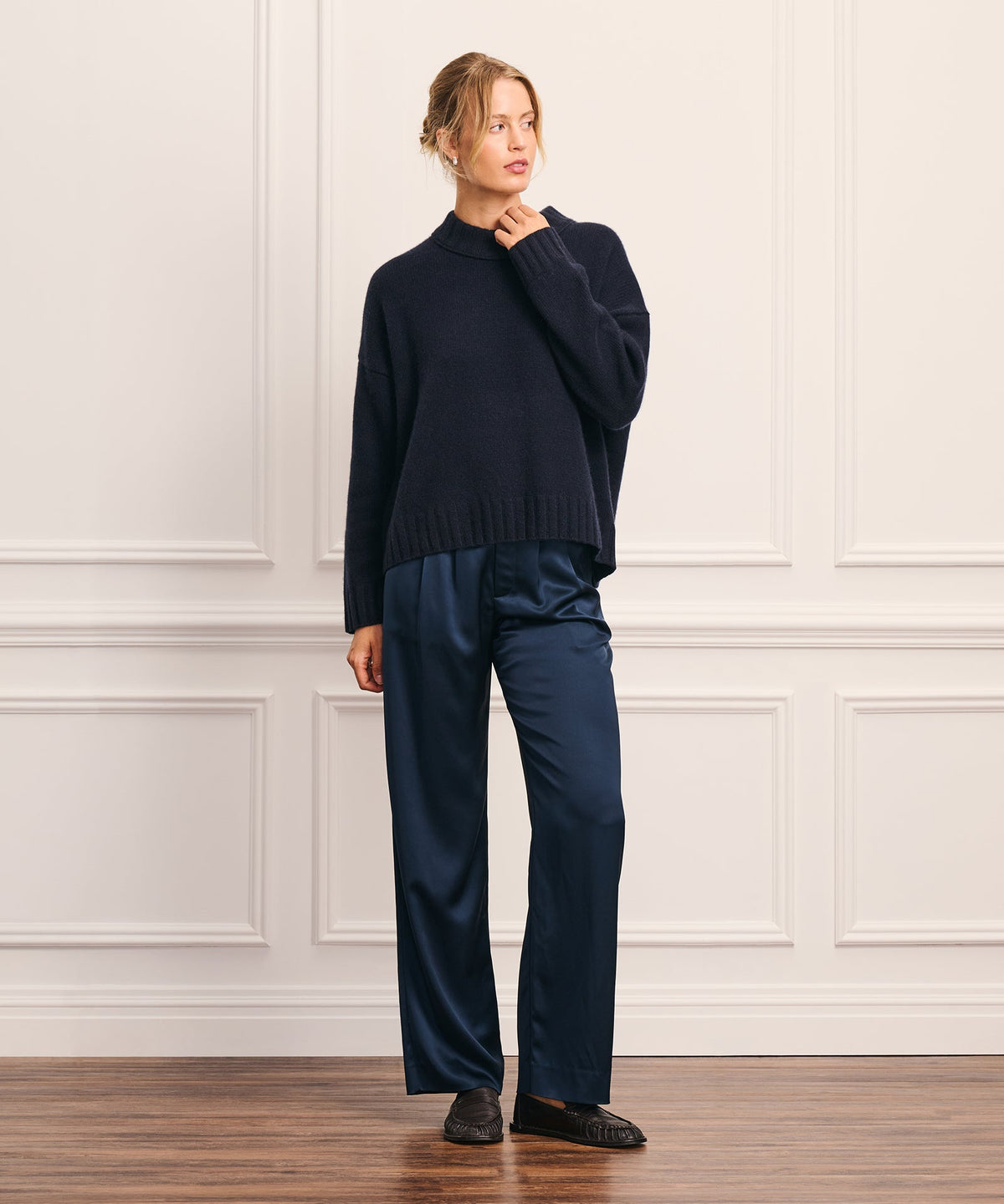 Super Luxe Cashmere Crewneck Sweater