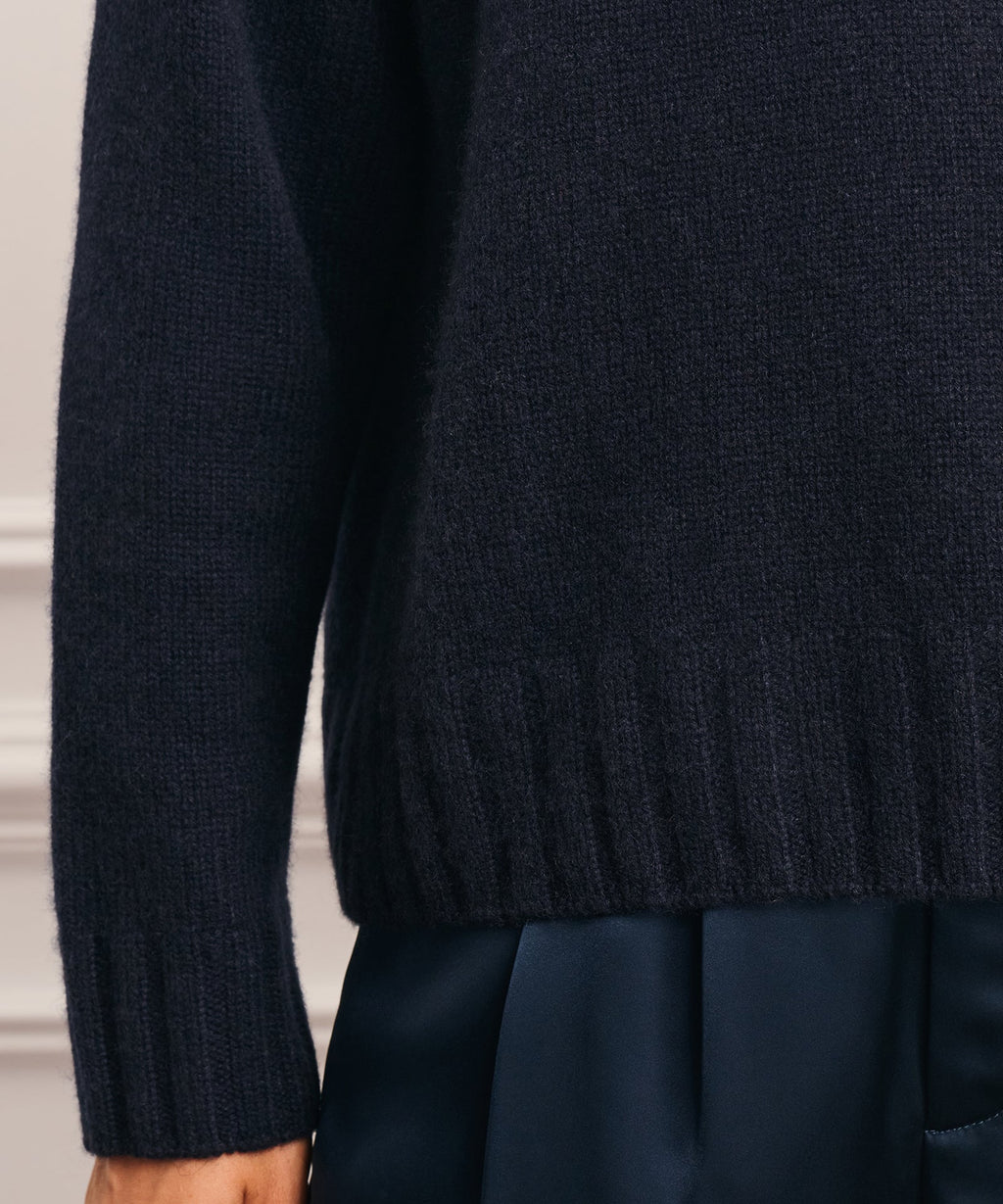 Super Luxe Cashmere Crewneck Sweater