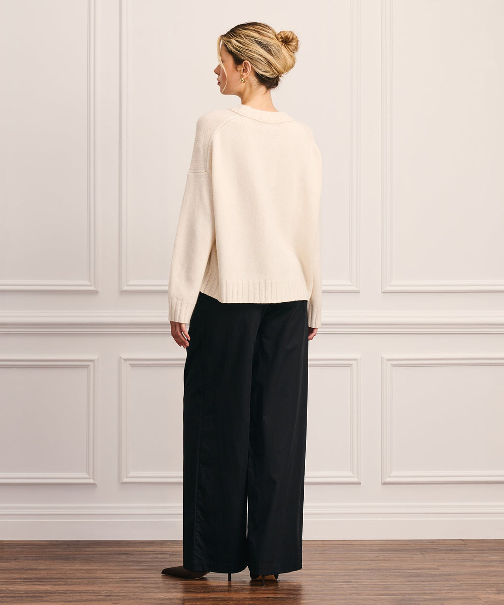 Super Luxe Cashmere Crewneck Sweater