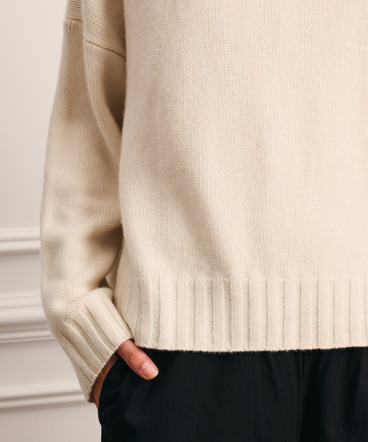 Super Luxe Cashmere Crewneck Sweater