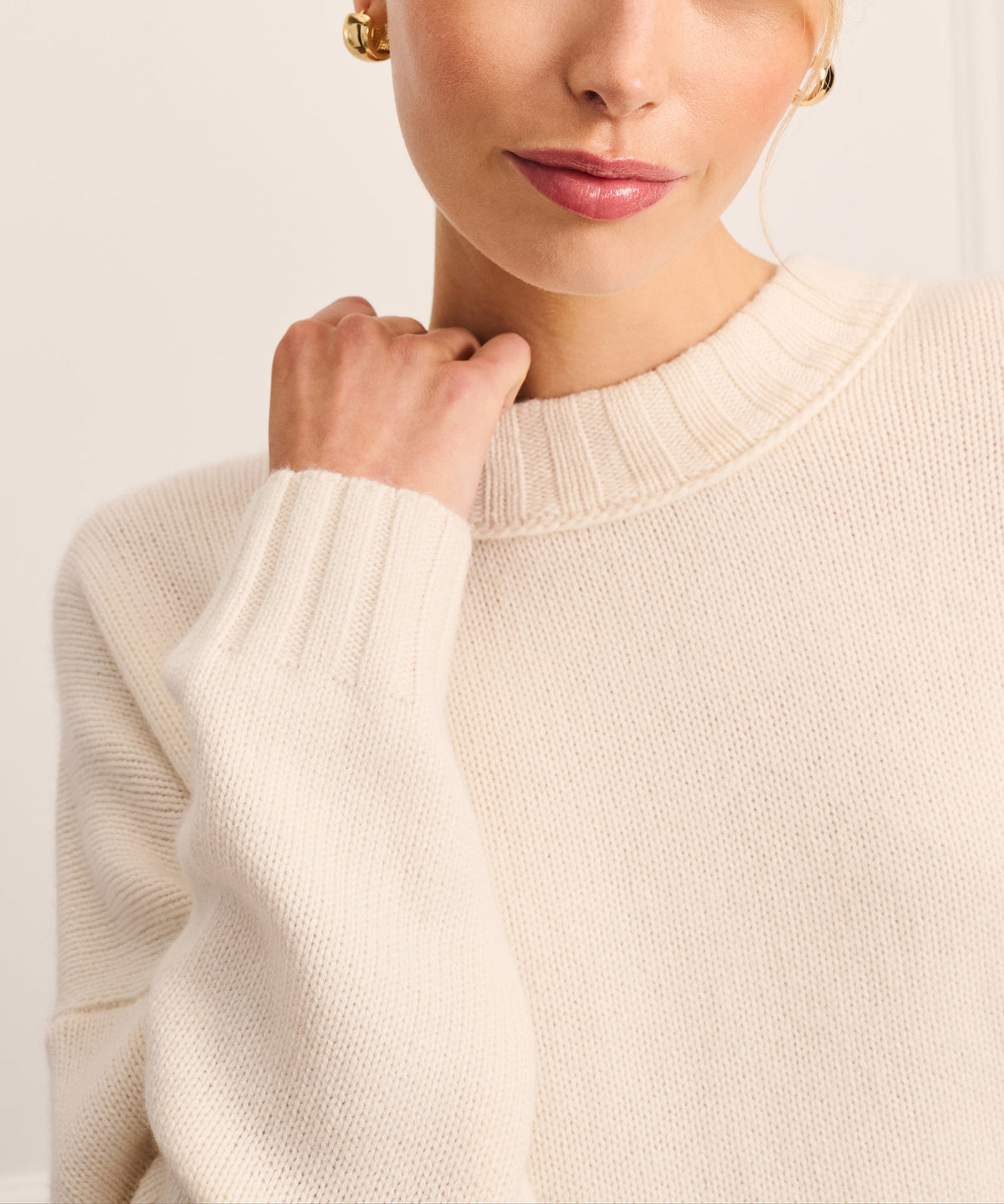 Super Luxe Cashmere Crewneck Sweater