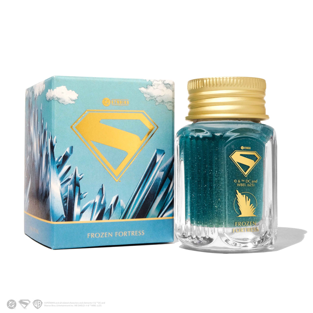 Superman 28ml Ink set + Modern Antiques Inkwell