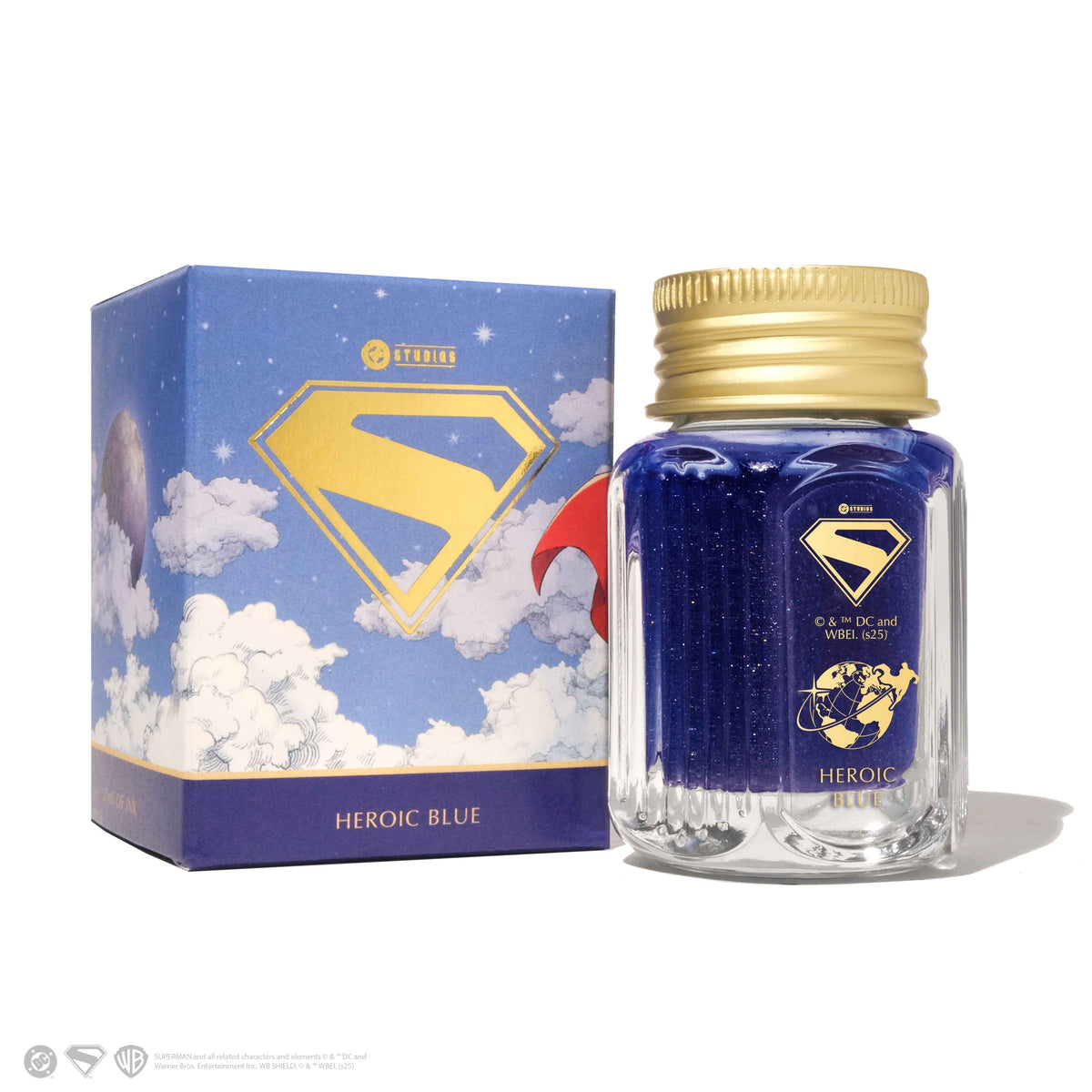 Superman 28ml Ink set + Modern Antiques Inkwell