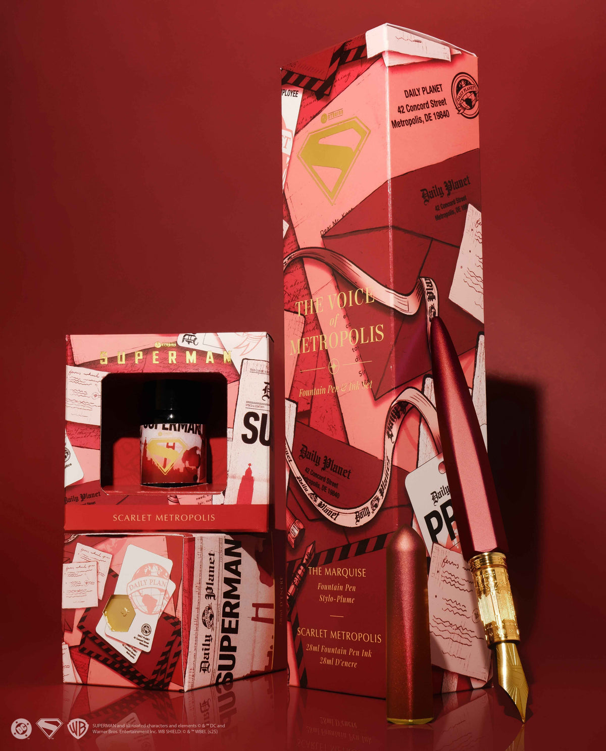 Warner Bros. | Superman | Scarlet Metropolis 28ml Ink