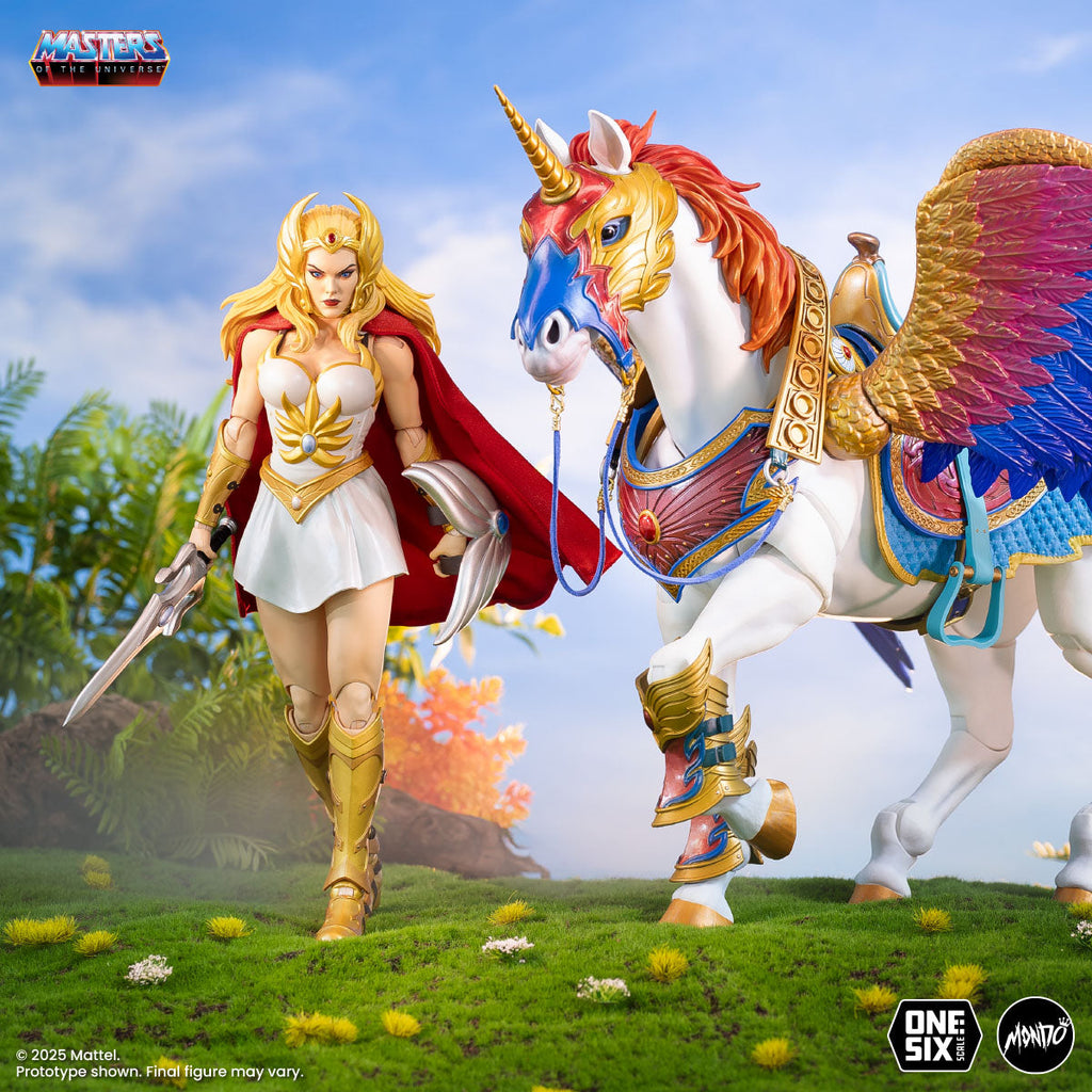 Masters of the Universe - Swift Wind 1/6 Scale & She-Ra Deluxe 1/6 Scale BUNDLE - Timed Edition