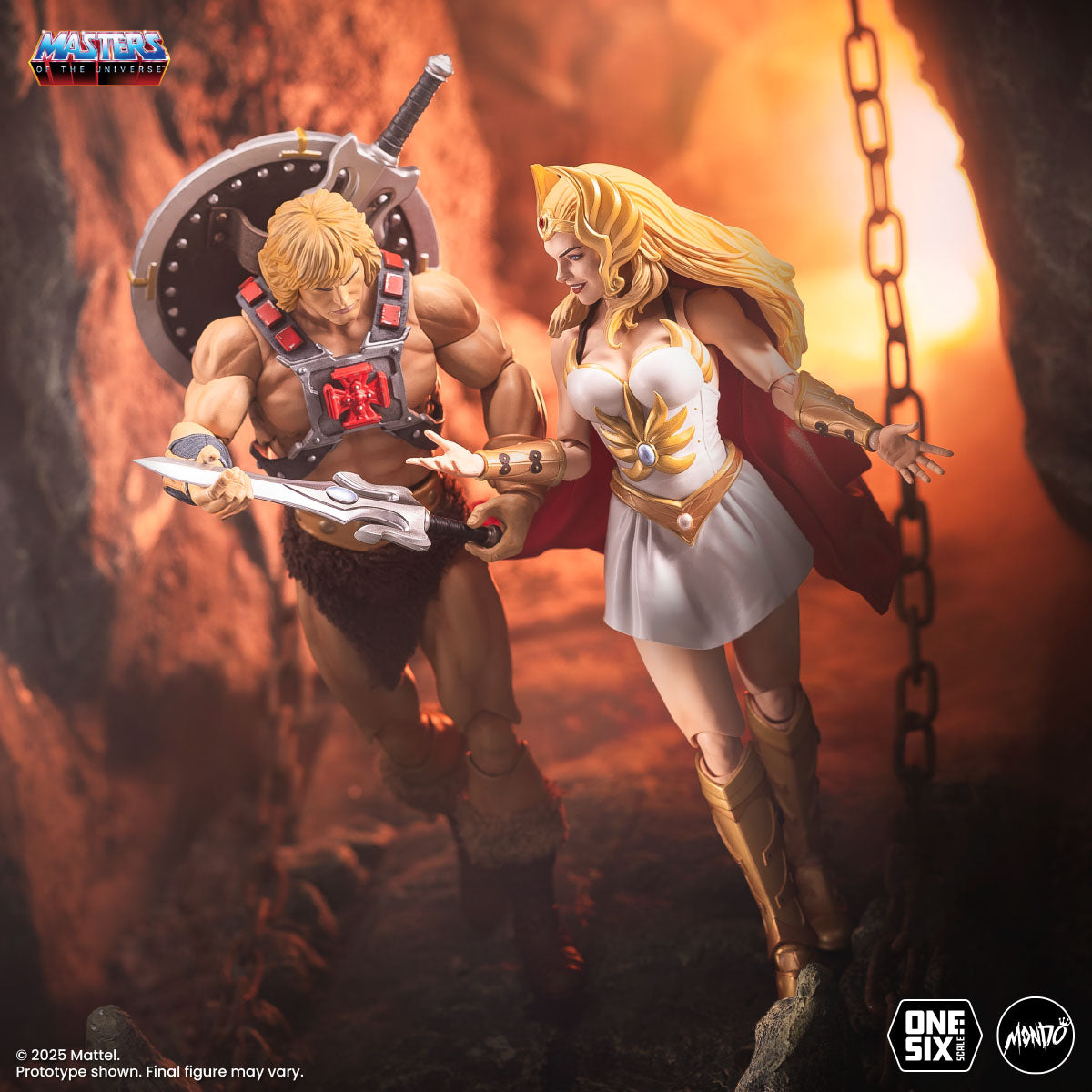 Masters of the Universe - Swift Wind 1/6 Scale & She-Ra Deluxe 1/6 Scale BUNDLE - Timed Edition