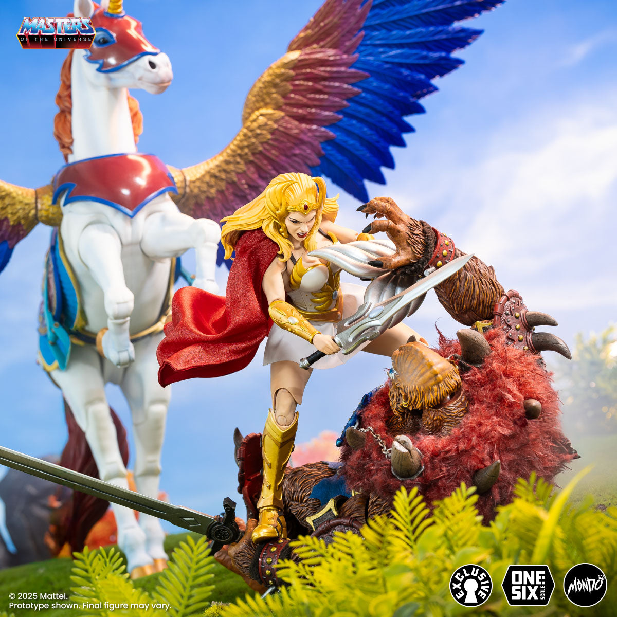 Masters of the Universe - Swift Wind 1/6 Scale & She-Ra Deluxe 1/6 Scale BUNDLE - Timed Edition