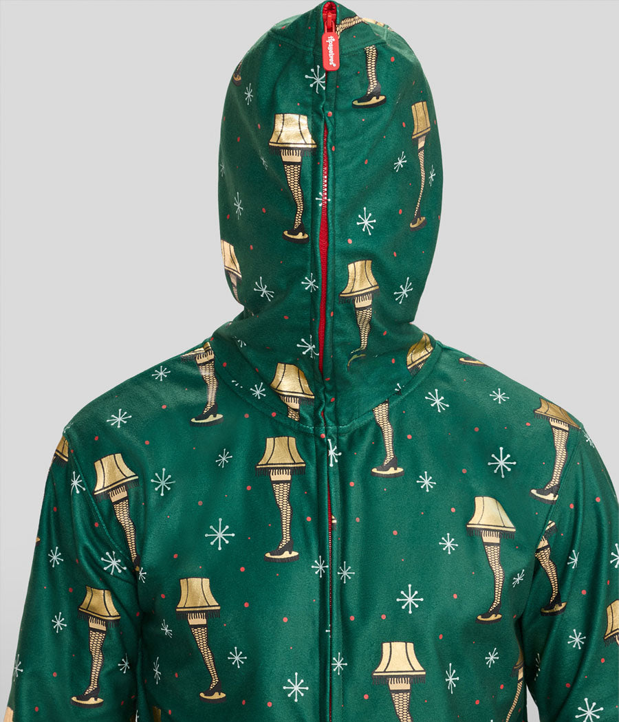 Men's Christmas Story Leg Lamp Jumpsuit