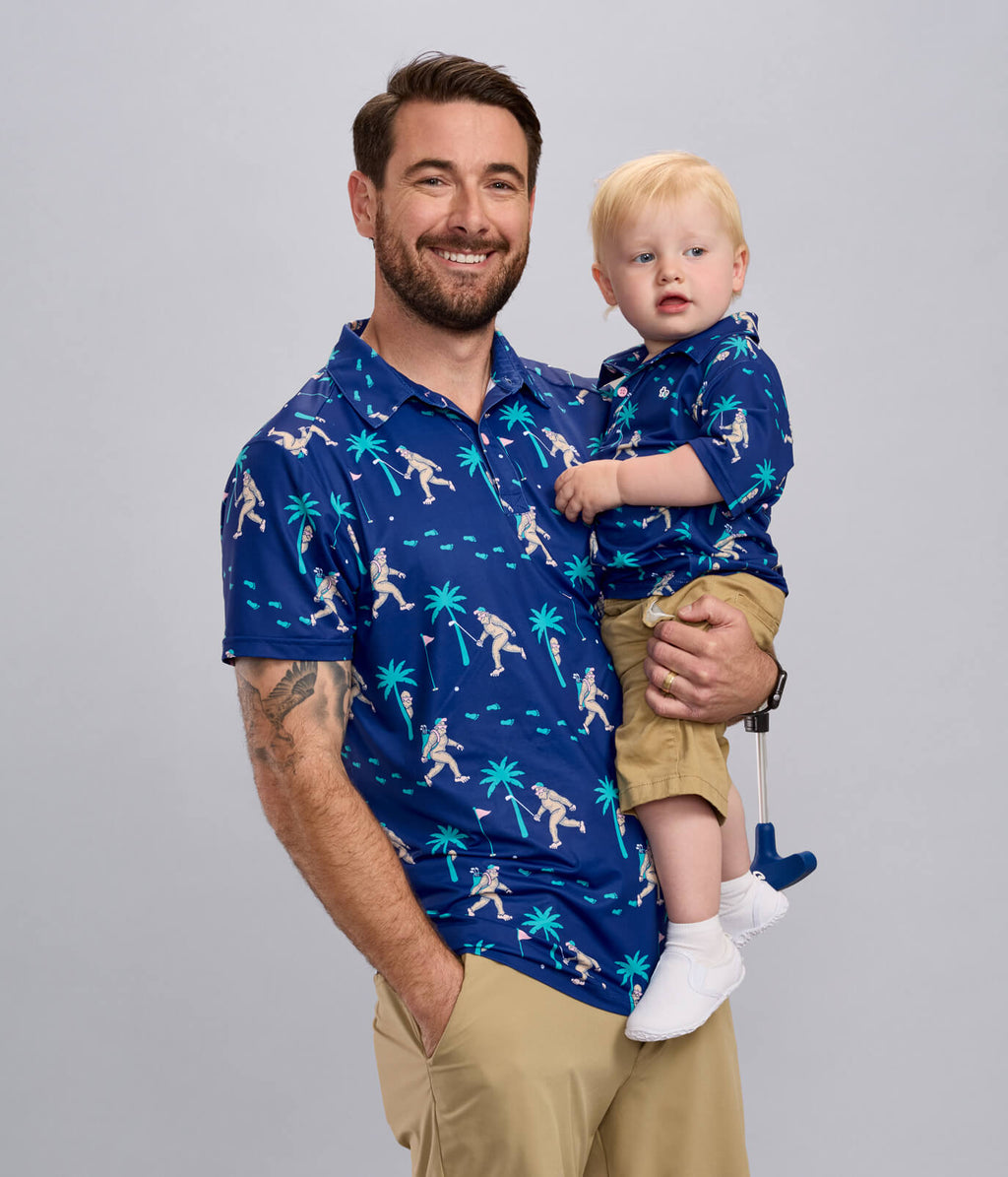Men's Bigfoot Bogey Golf Polo