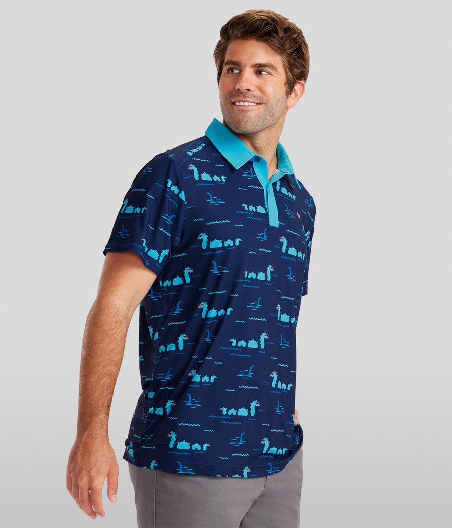 Men's Nothin' But Nessy Golf Polo