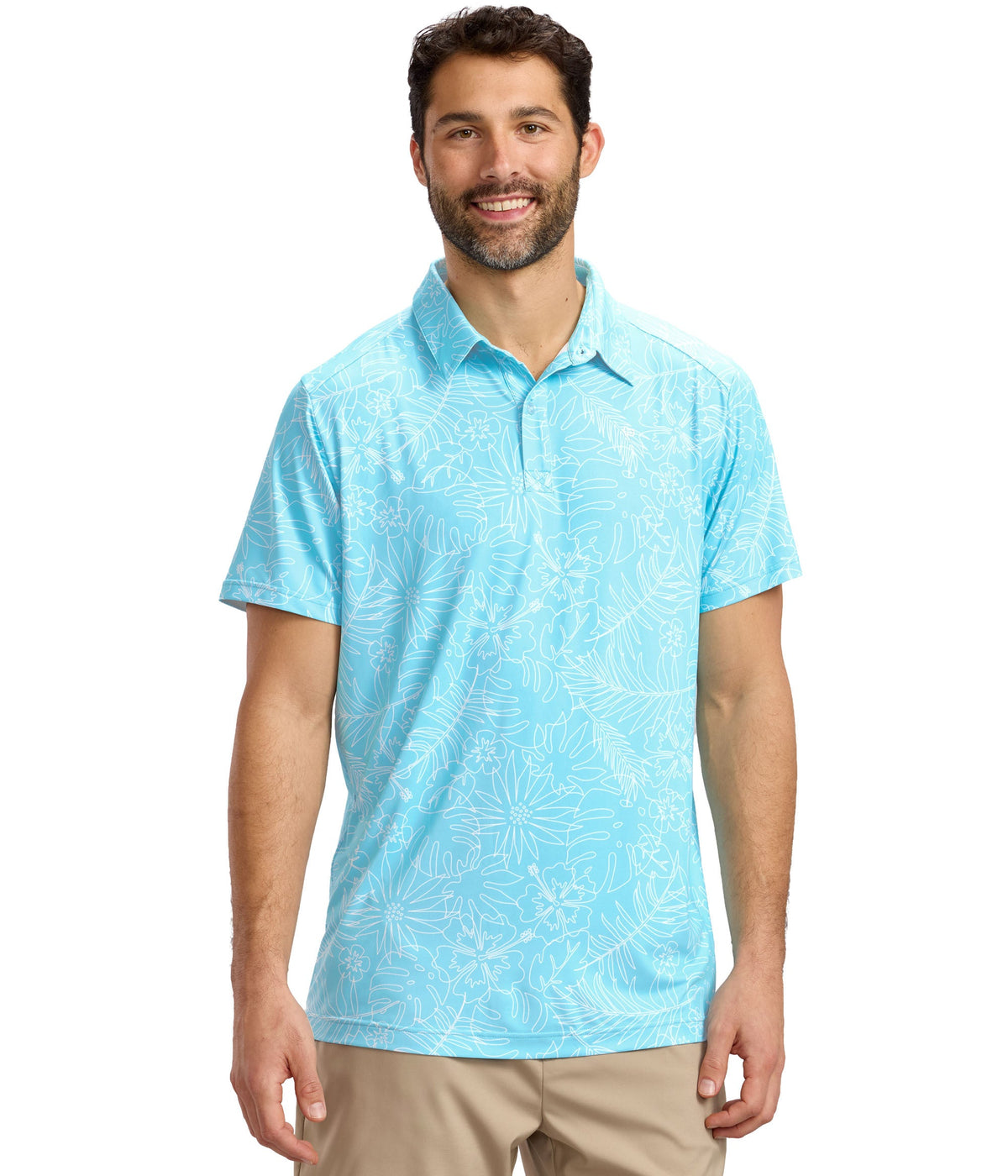 Men's Birdie Paradise Golf Polo