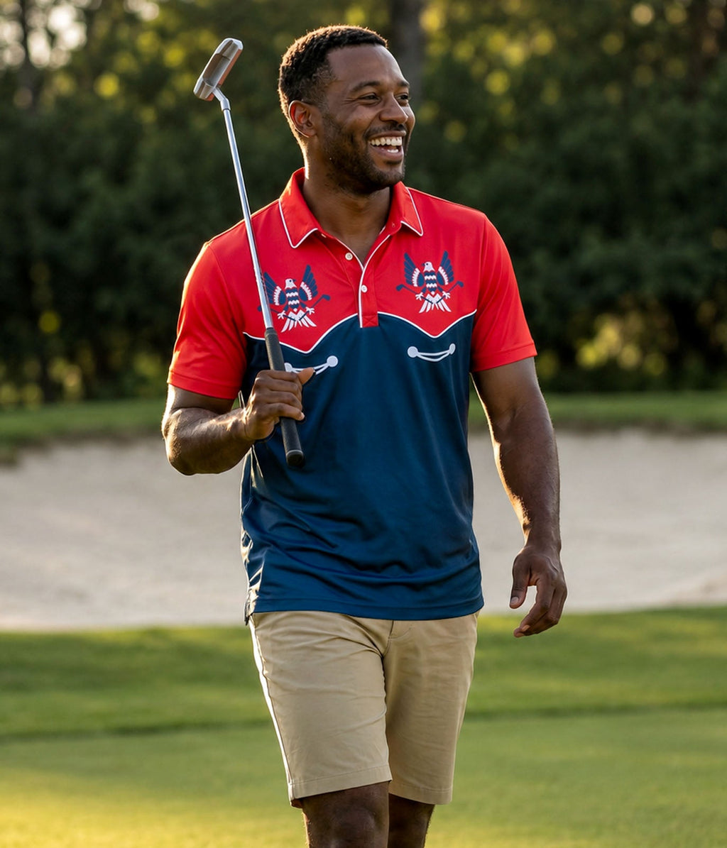 Men's Freedom Flies Golf Polo