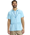 Men's Dumb Blue Tuxedo Pickleball Shirt