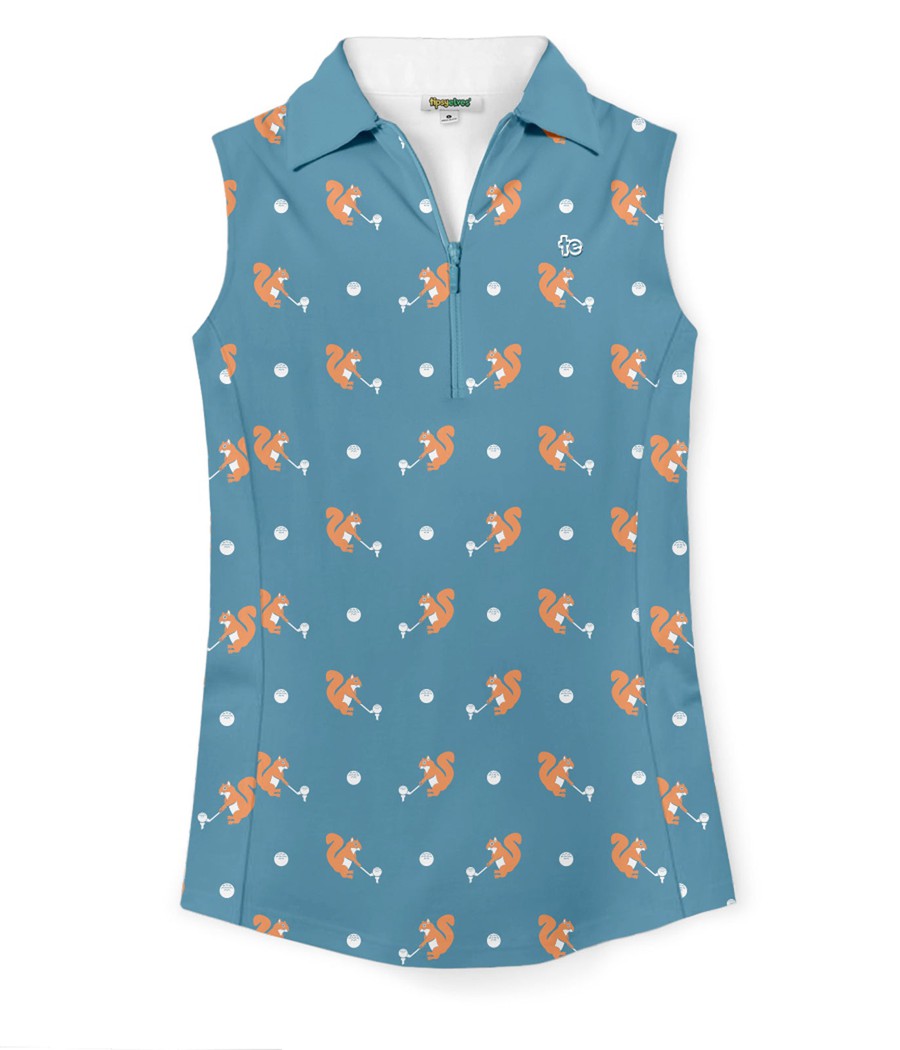 Women's Squirrel! Golf Polo