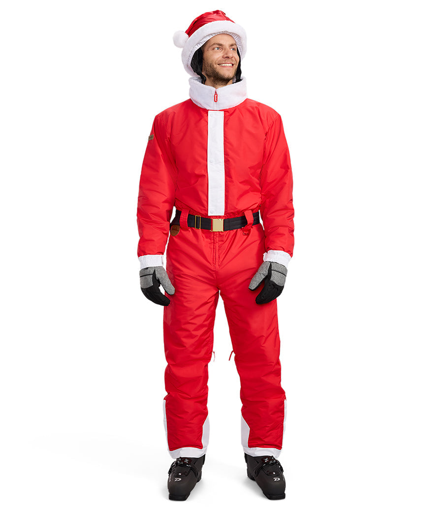 Men's Santa Snow Suit and Helmet cover