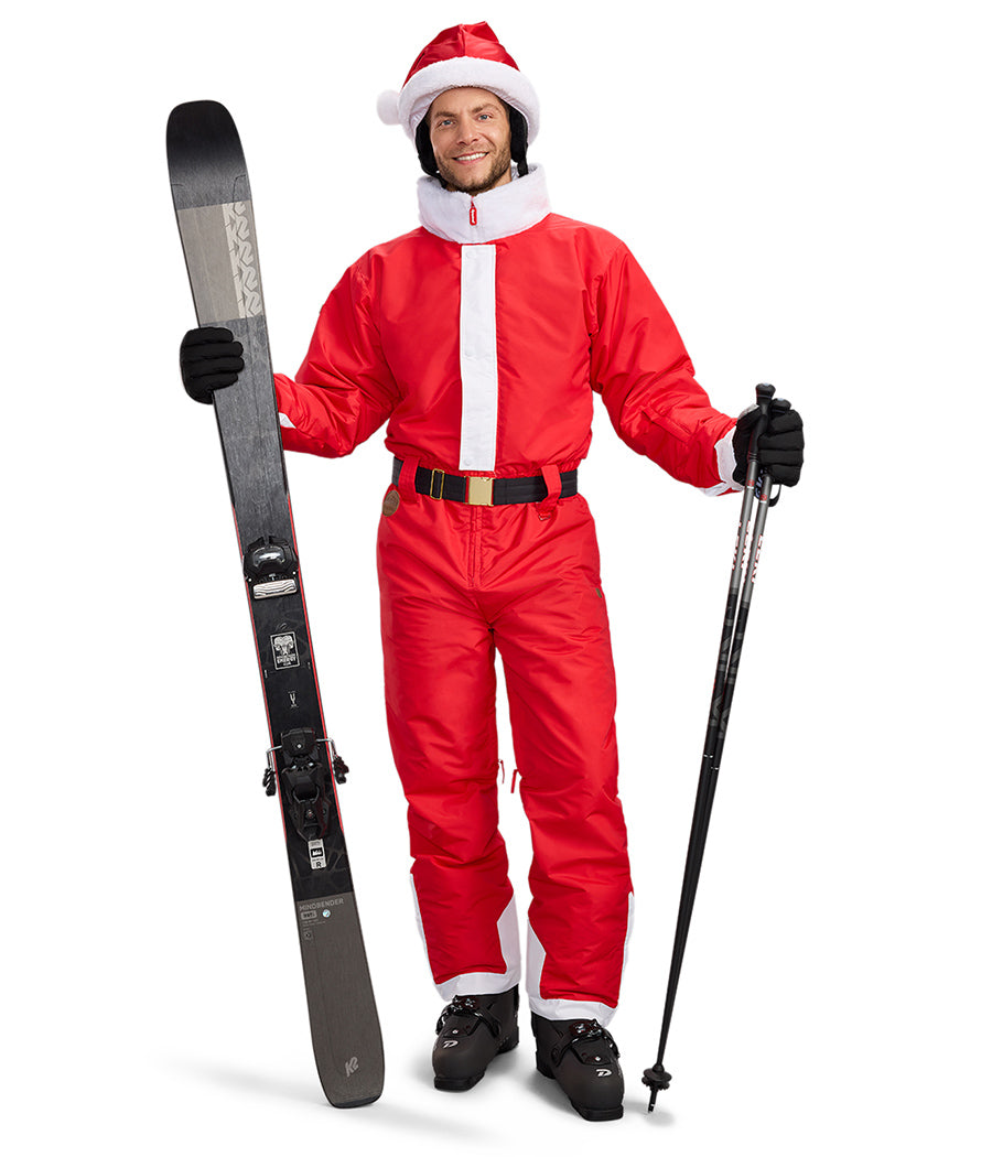 Men's Santa Snow Suit and Helmet cover