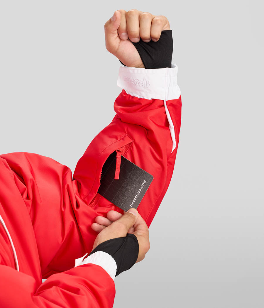 Men's Santa Snow Suit and Helmet cover