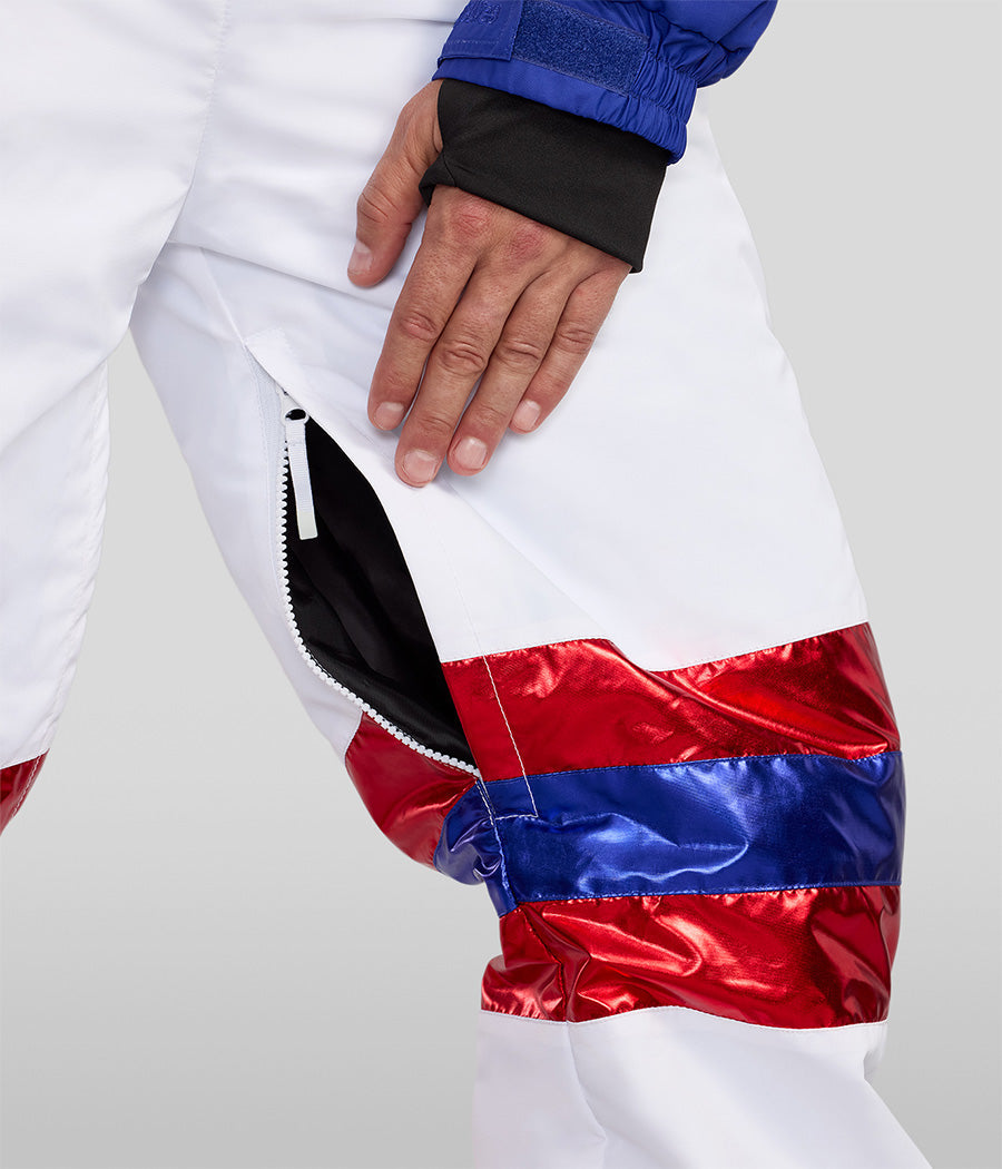 Men's Space Racer Snow Suit and Helmet Cover