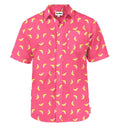 Men's Pink Banana Hawaiian Shirt
