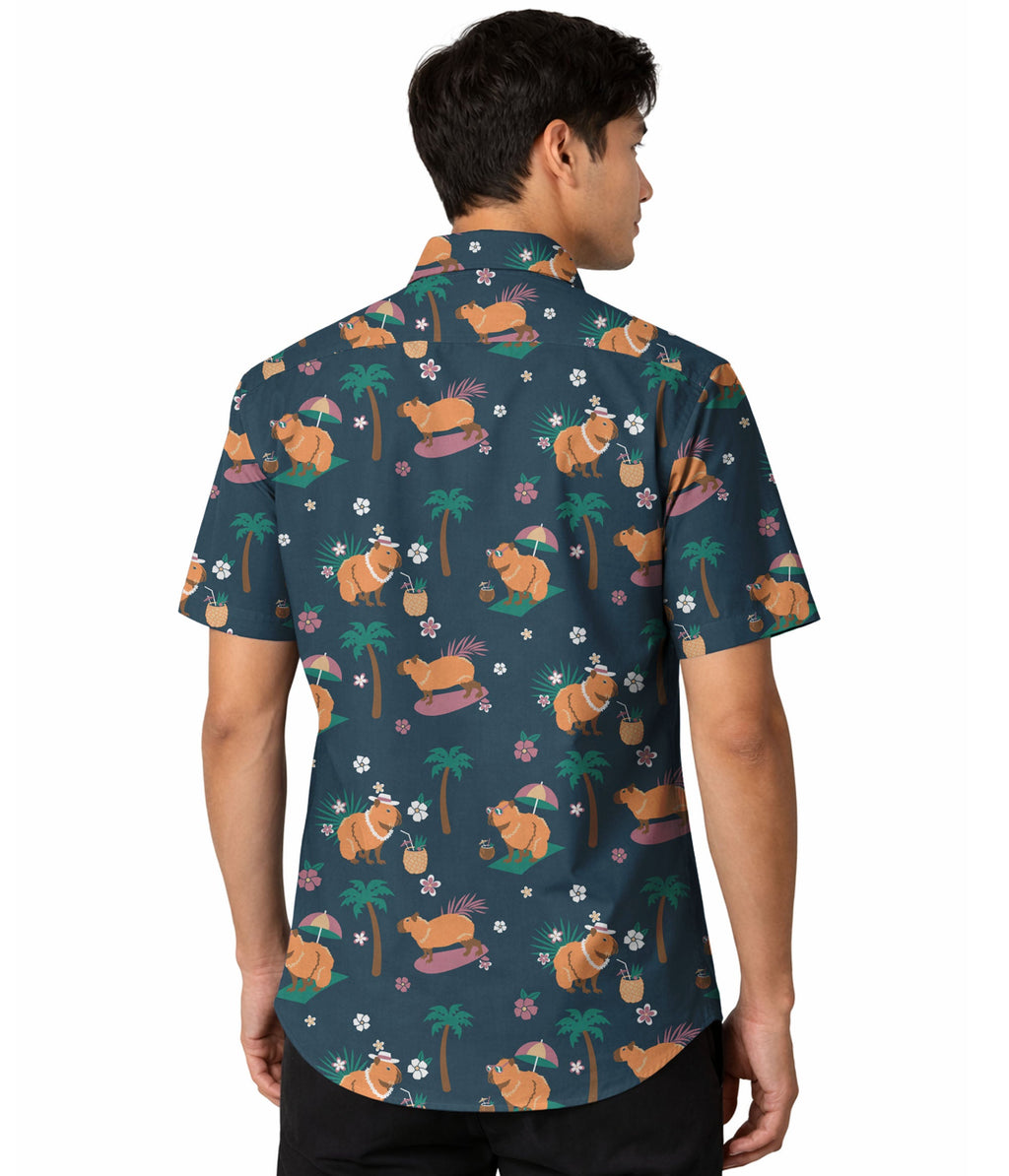 Men's Bahama Capybara Hawaiian Shirt