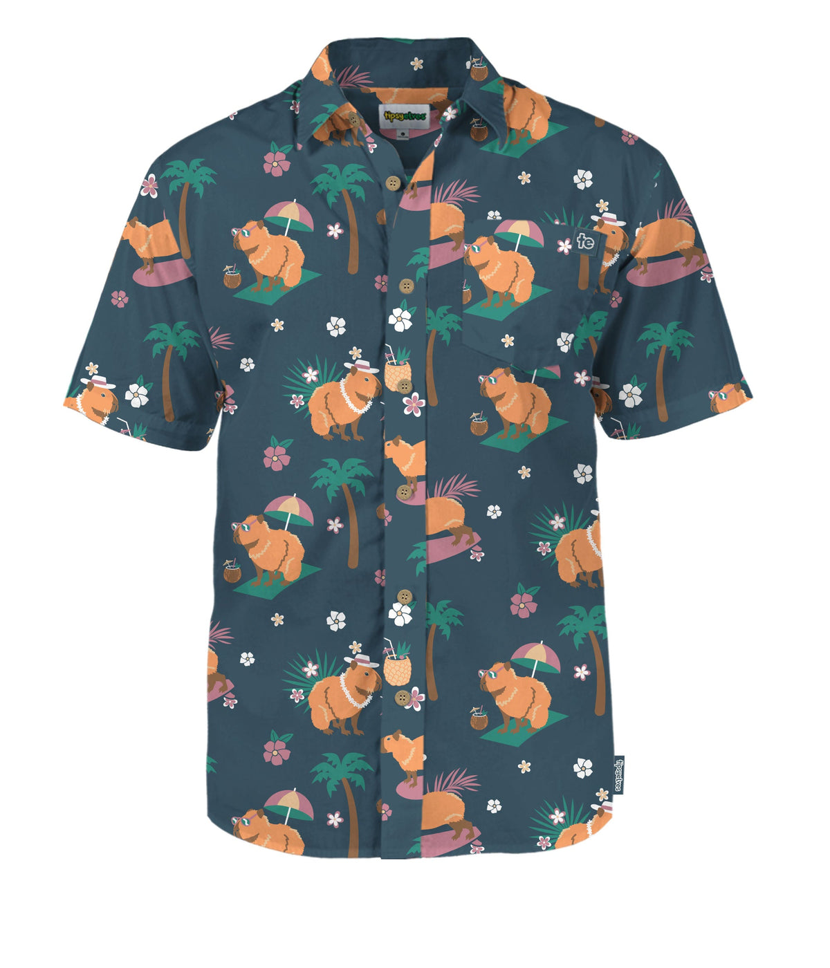 Men's Bahama Capybara Hawaiian Shirt
