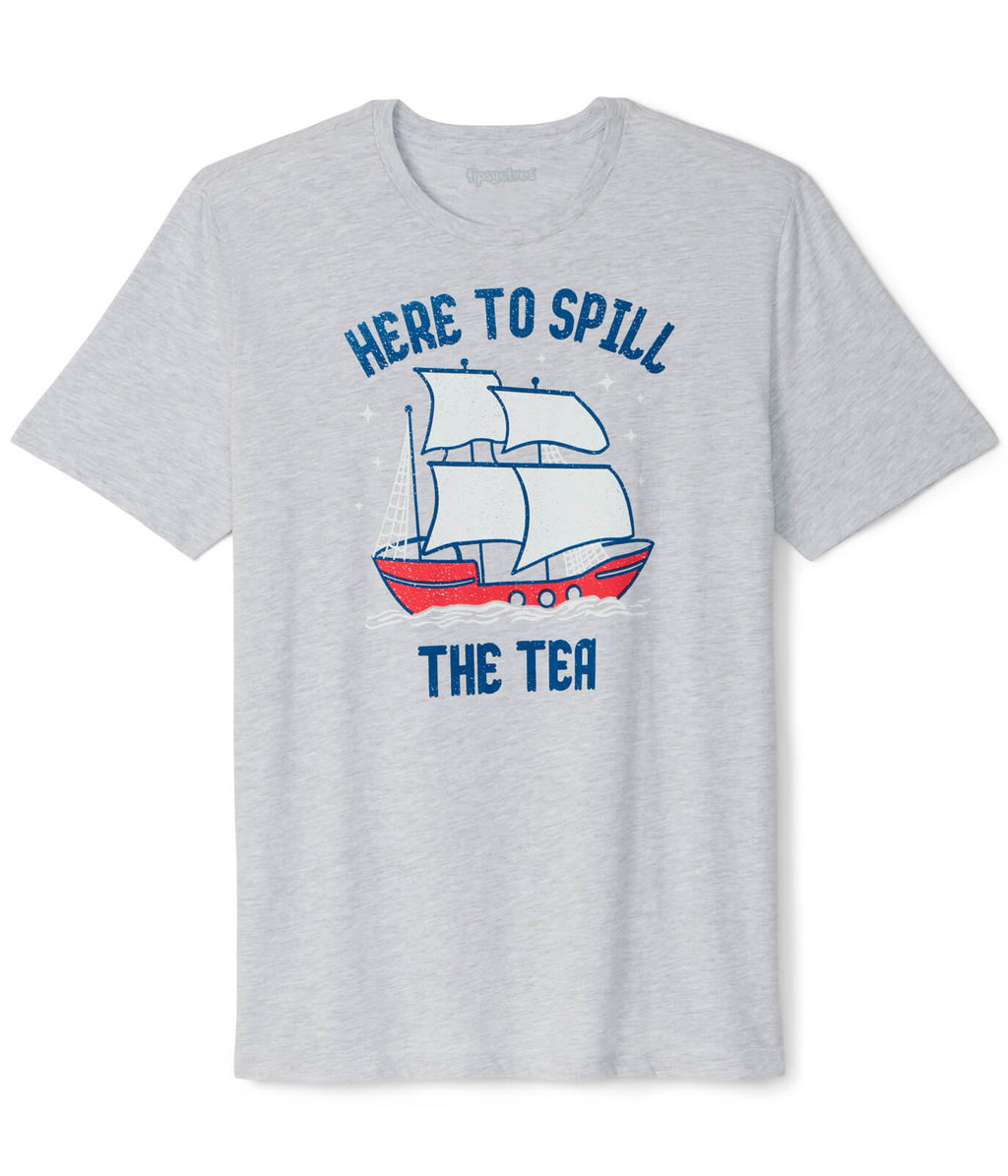 Men's Spill the Tea Tee