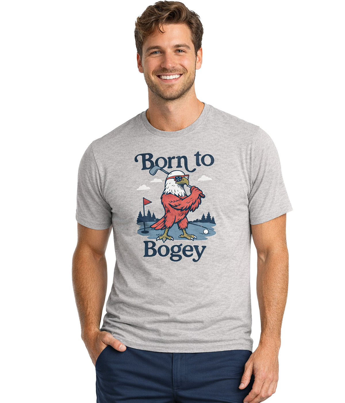 Men's Born To Bogey Tee