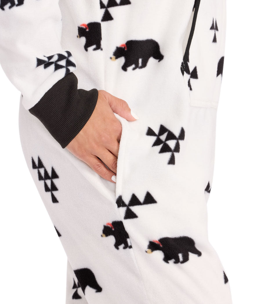 Women's Beary Christmas Jumpsuit