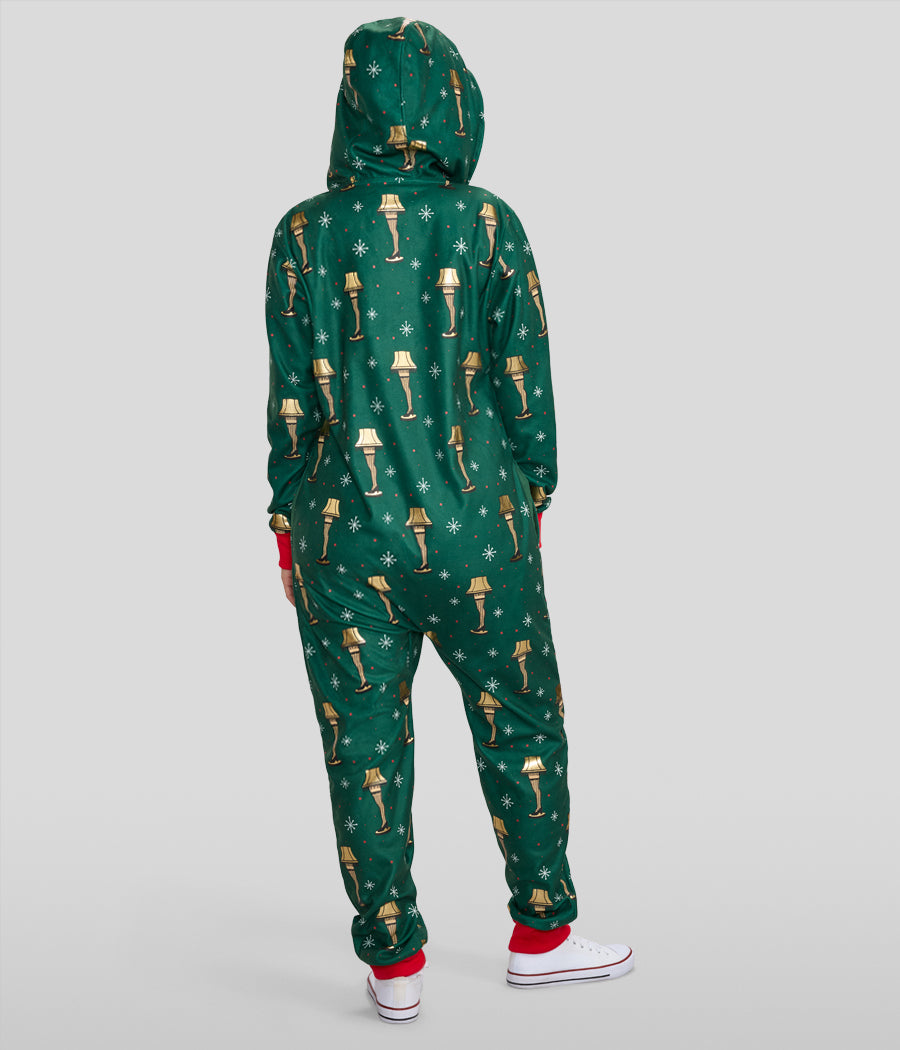 Women's Christmas Story Leg Lamp Jumpsuit